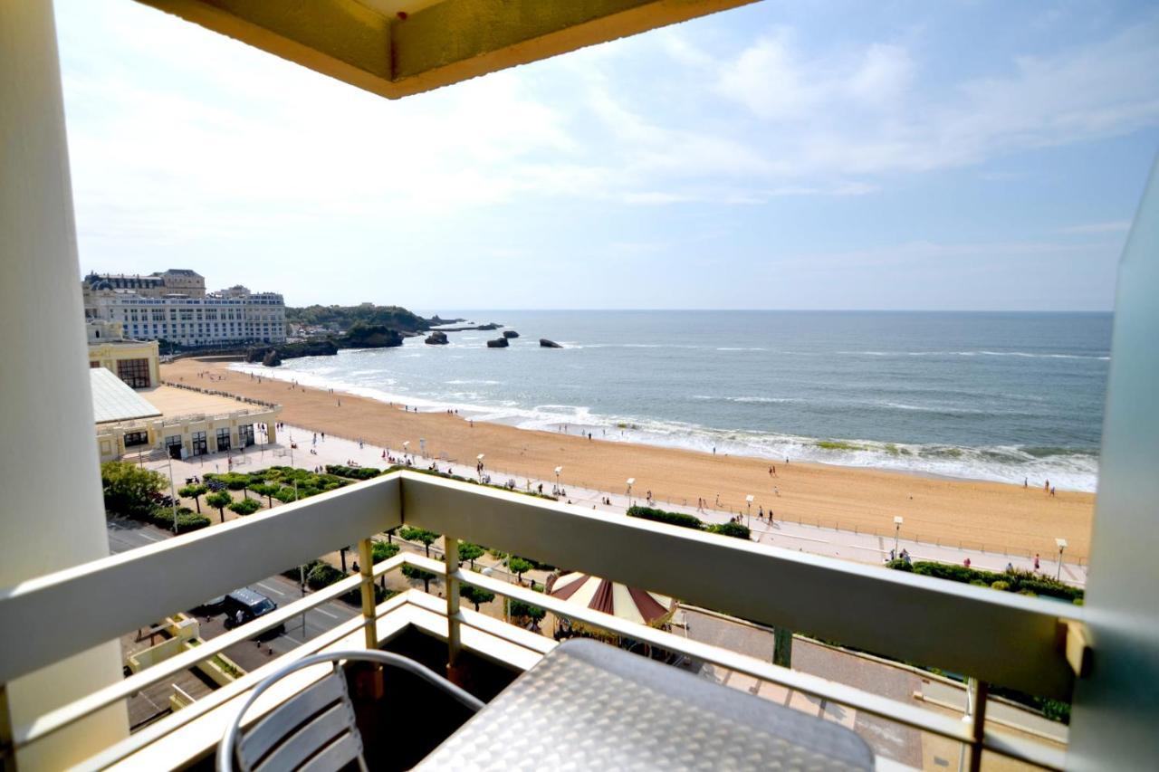 Nouvelle Vague Modern Ocean View Studio W Balcony - Swimming Pool Biarritz Eksteriør bilde