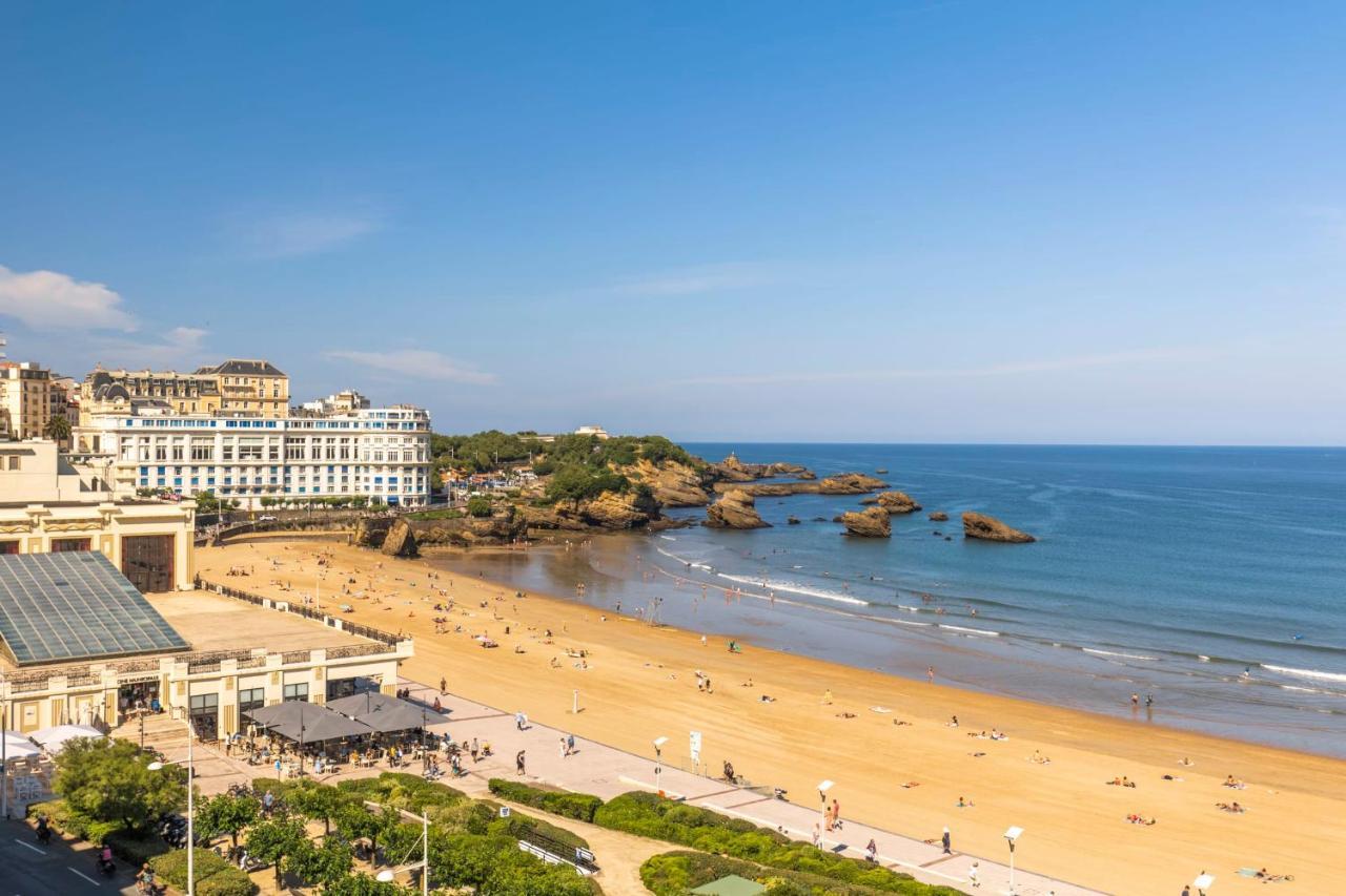 Nouvelle Vague Modern Ocean View Studio W Balcony - Swimming Pool Biarritz Eksteriør bilde