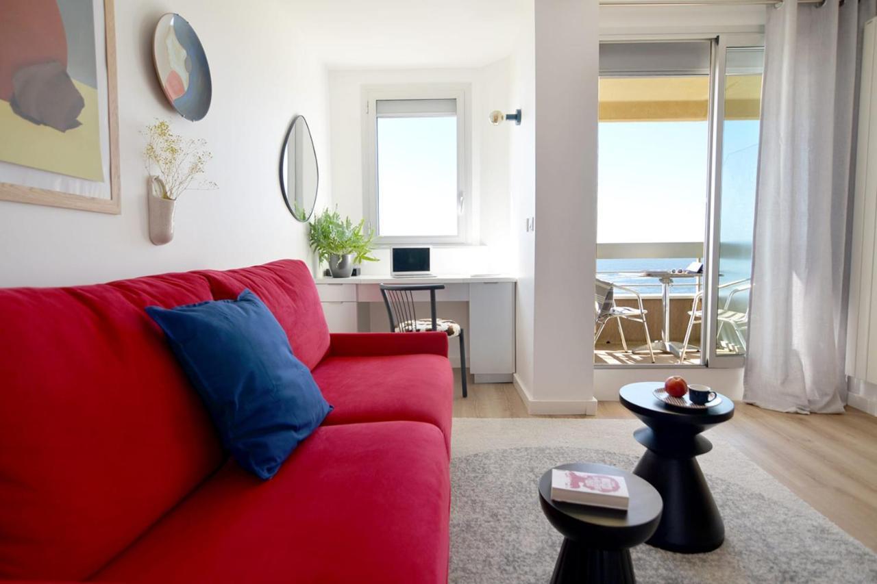 Nouvelle Vague Modern Ocean View Studio W Balcony - Swimming Pool Biarritz Eksteriør bilde