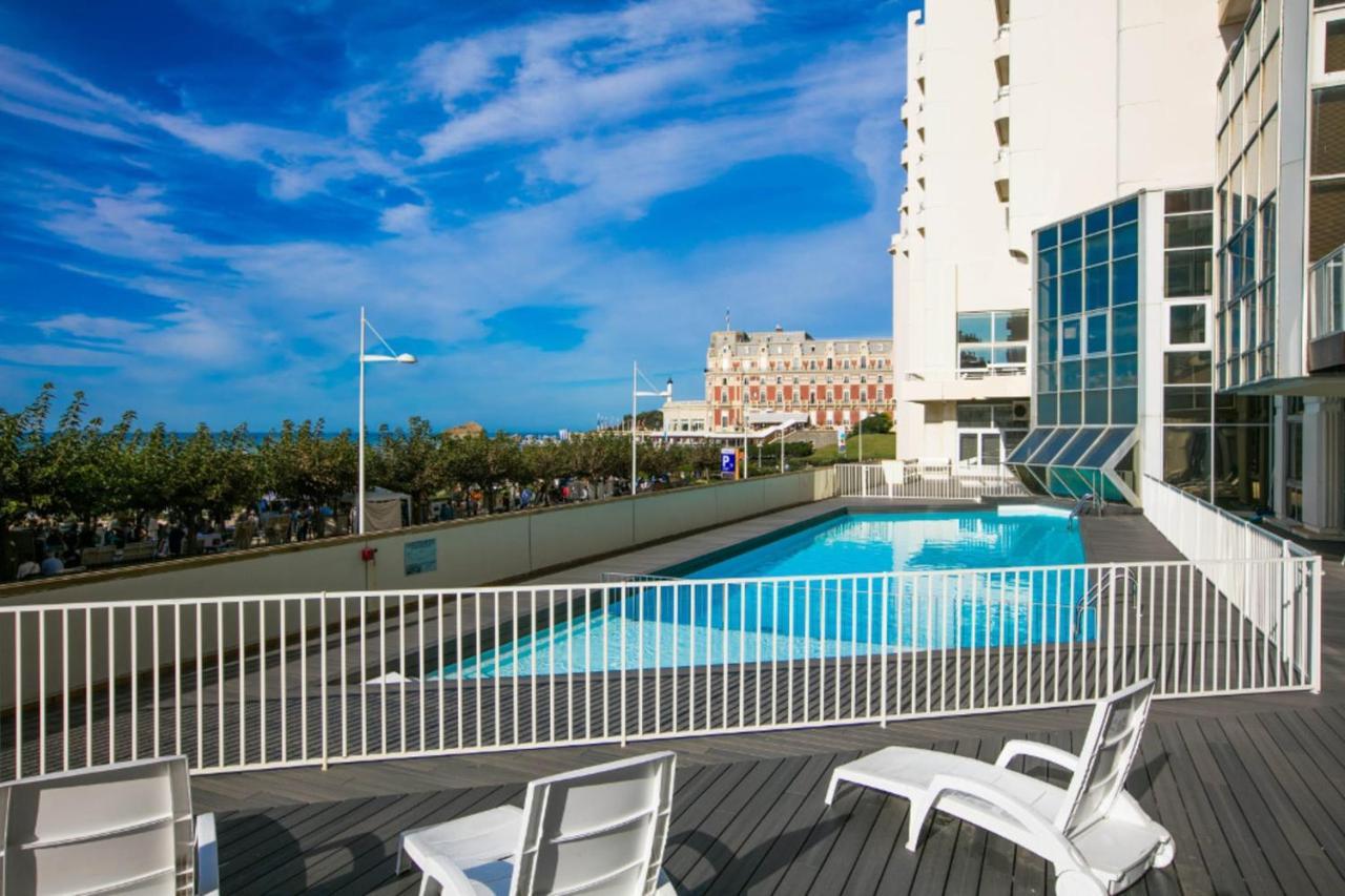 Nouvelle Vague Modern Ocean View Studio W Balcony - Swimming Pool Biarritz Eksteriør bilde